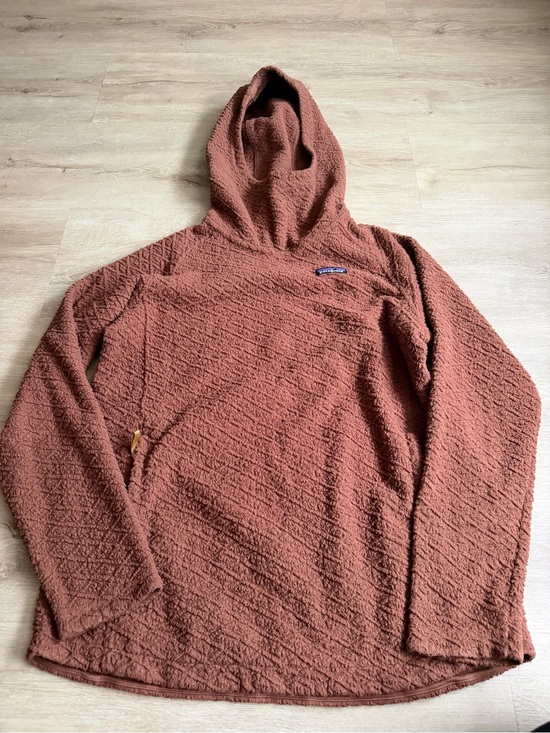 Patagonia Tops - Patagonia Womens Diamond Capra Hoody Brown SZ L